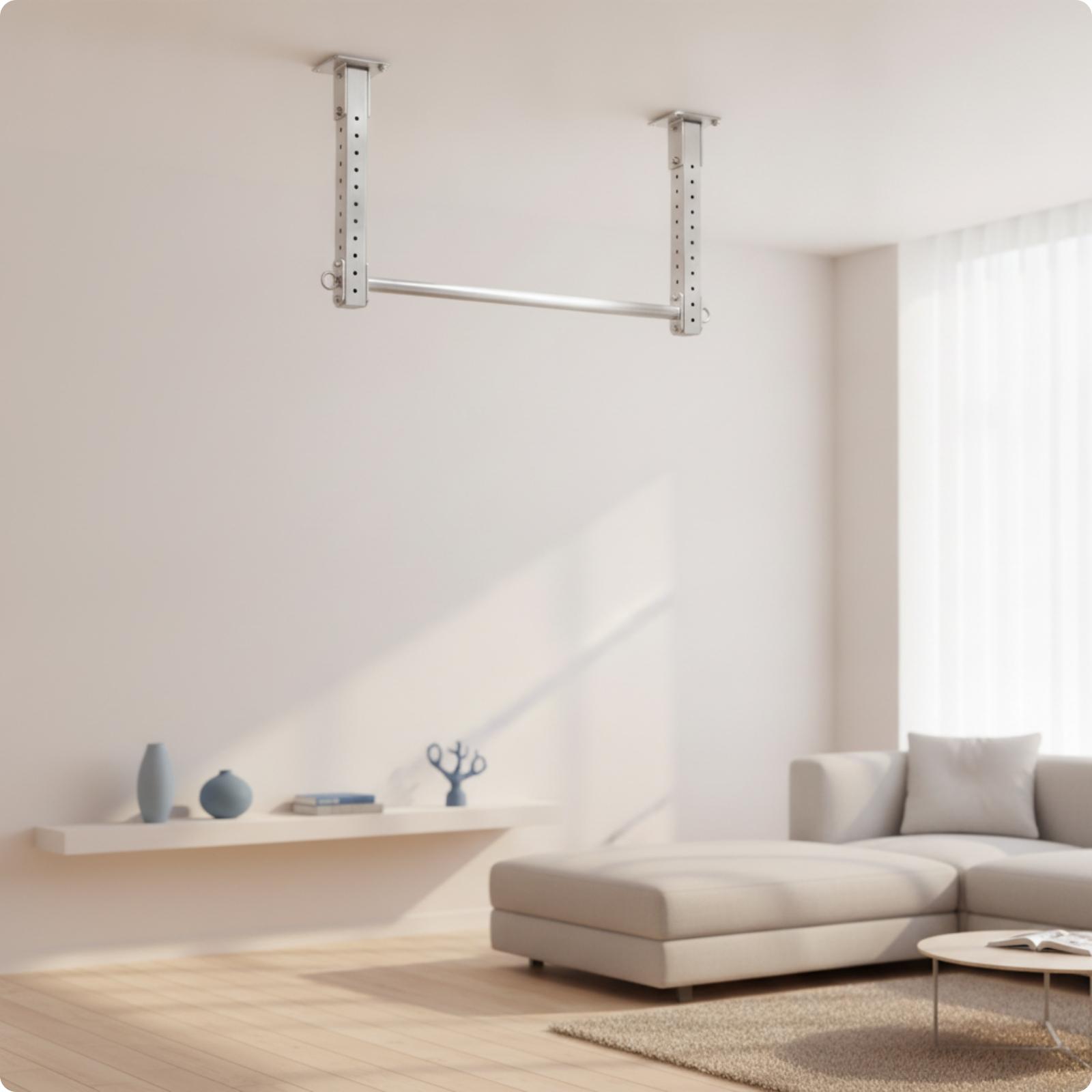 Heavy Duty Adjustable Ceiling  - Pull Up Bar Grip 评论和价格