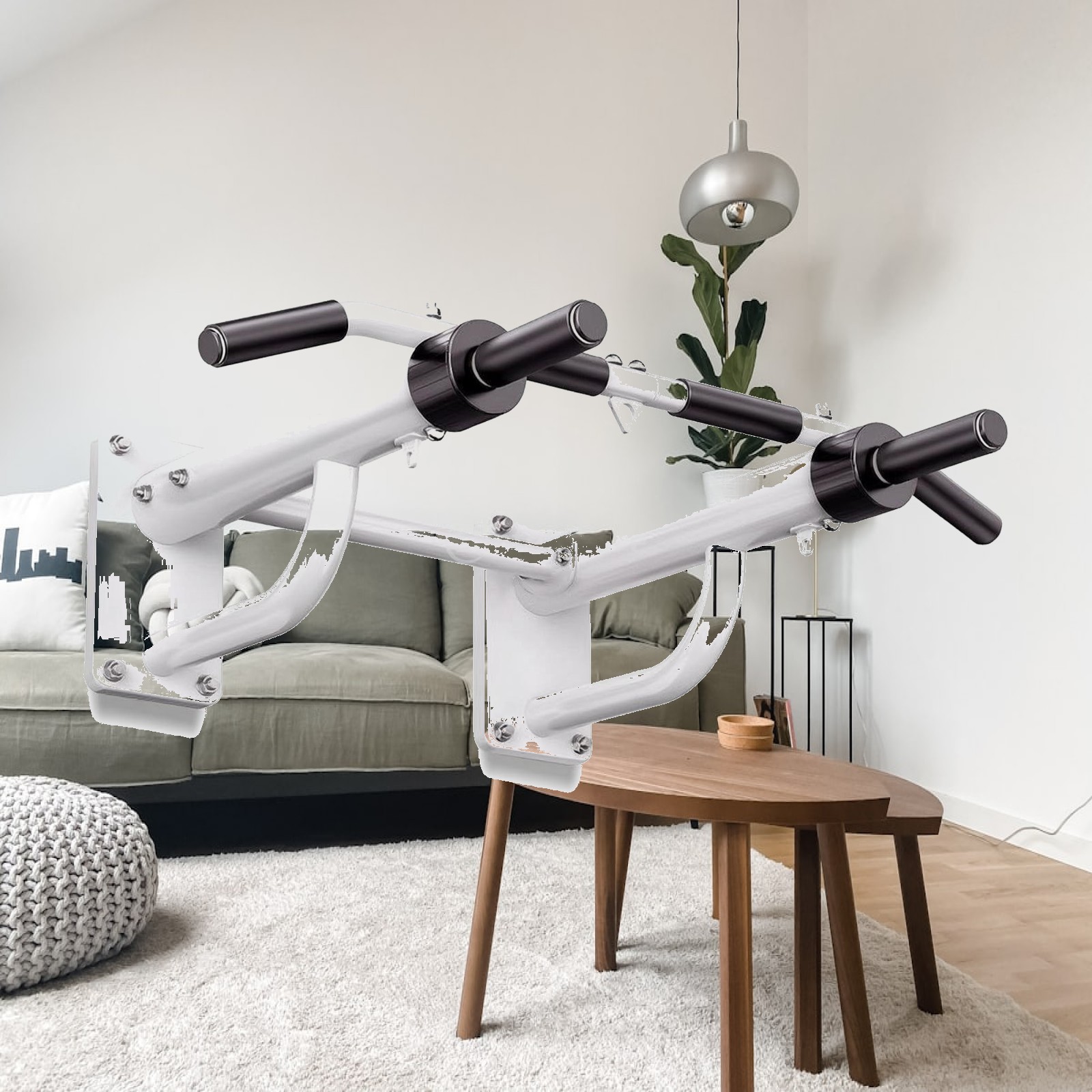 Wall-Mounted Pull-up Bar Long- - Pull Up Bar Grip 评论和价格