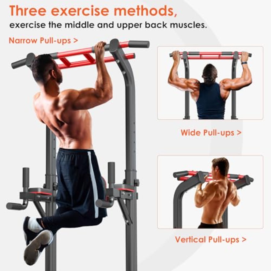 Home gym pull up bar station:  - Pull Up Bar Grip 评论和价格